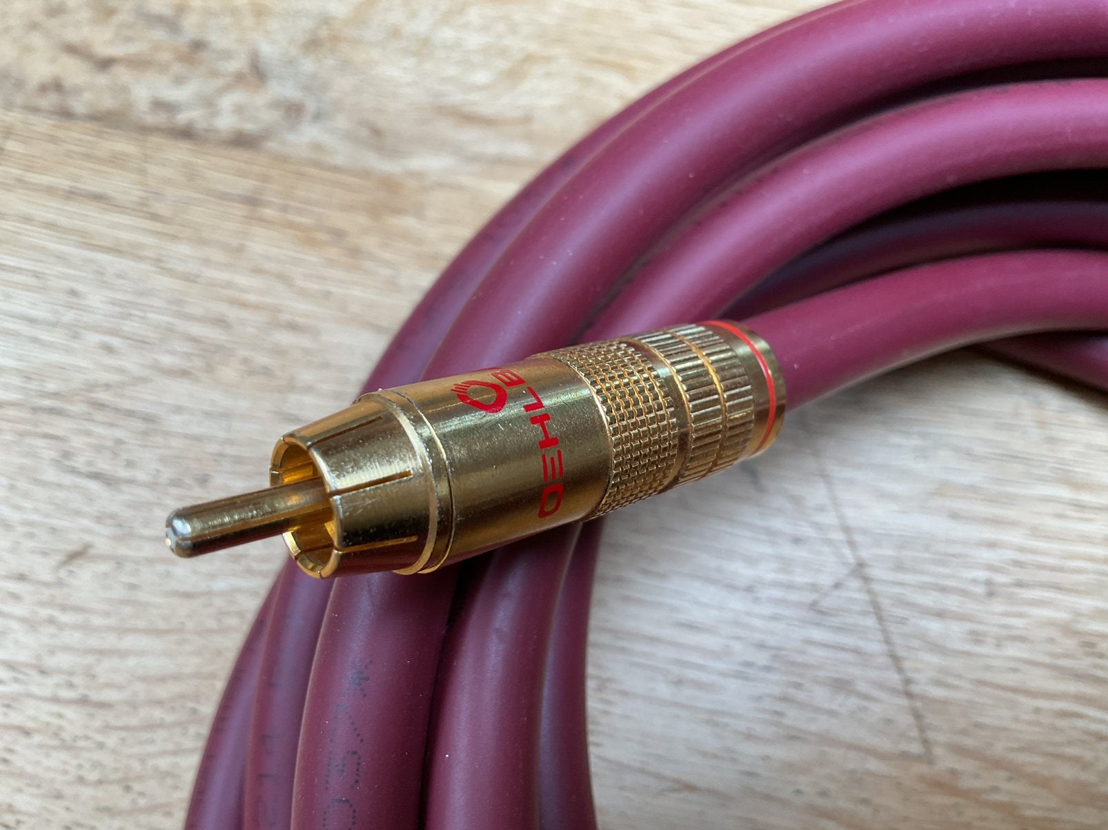 Oehlbach NF-214 analoge subwoofer interconnect 5 meter, Ophalen of Verzenden, Gebruikt, 5 tot 10 meter, Interlink-kabel