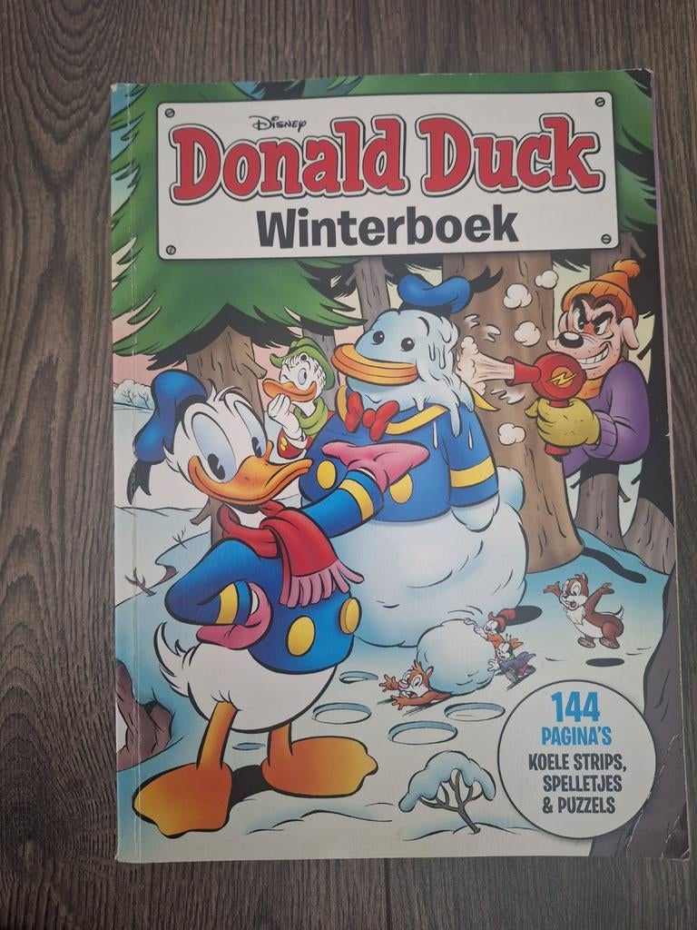 Donald Duck  Winterboek 2021, Ophalen of Verzenden, Zo goed als nieuw, Fictie algemeen