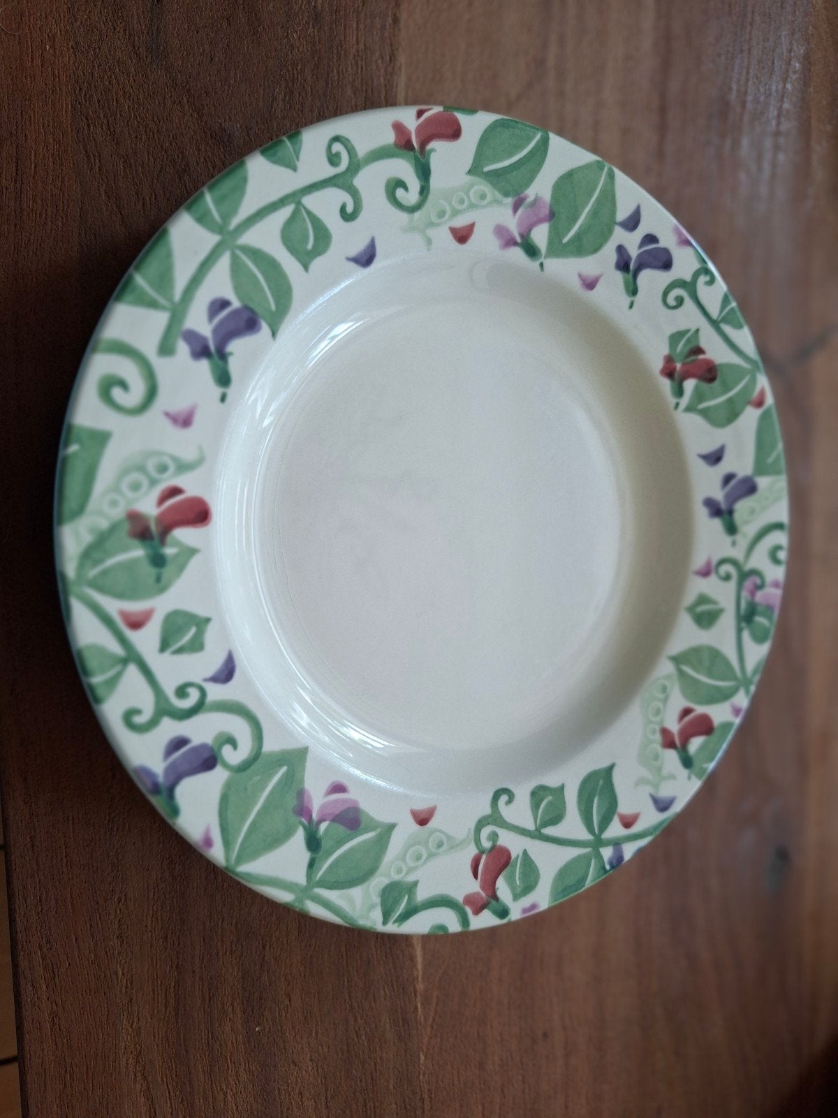 3 Emma Bridgewater ontbijtborden - Sweet Pea, Ophalen, Gebruikt, Emma Bridgewater, Bord(en)