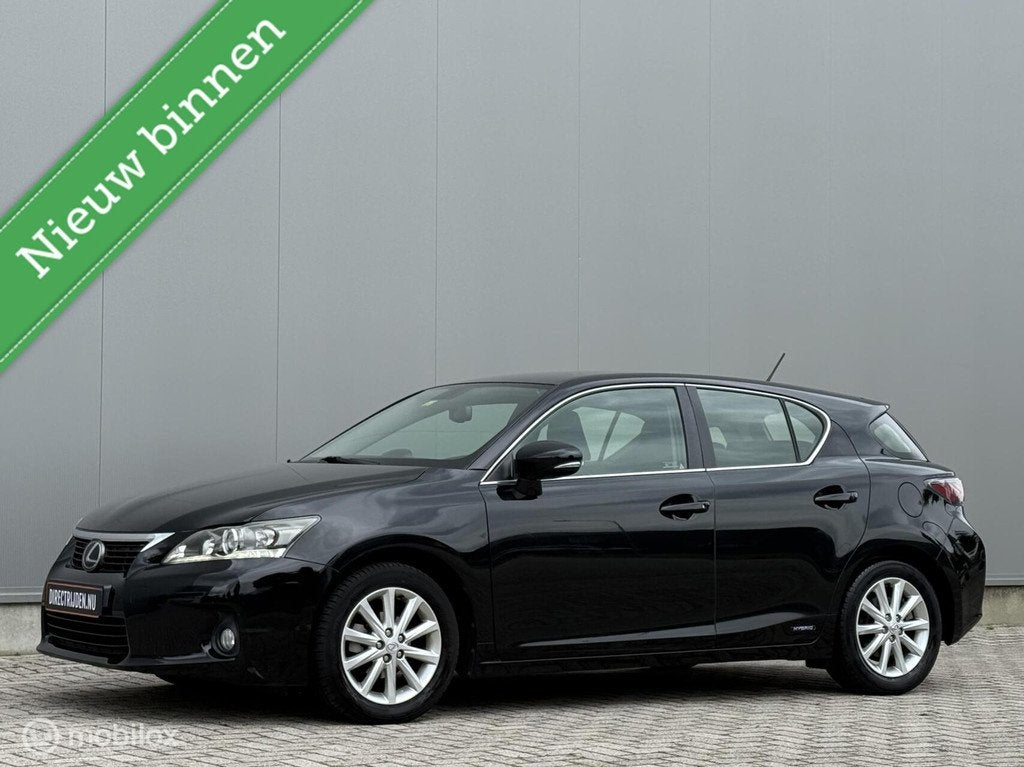 Lexus CT 200h Business Line | Camera | Goed onderhouden!, Auto's, Lexus, Euro 5, 136 pk, Gebruikt, Zwart