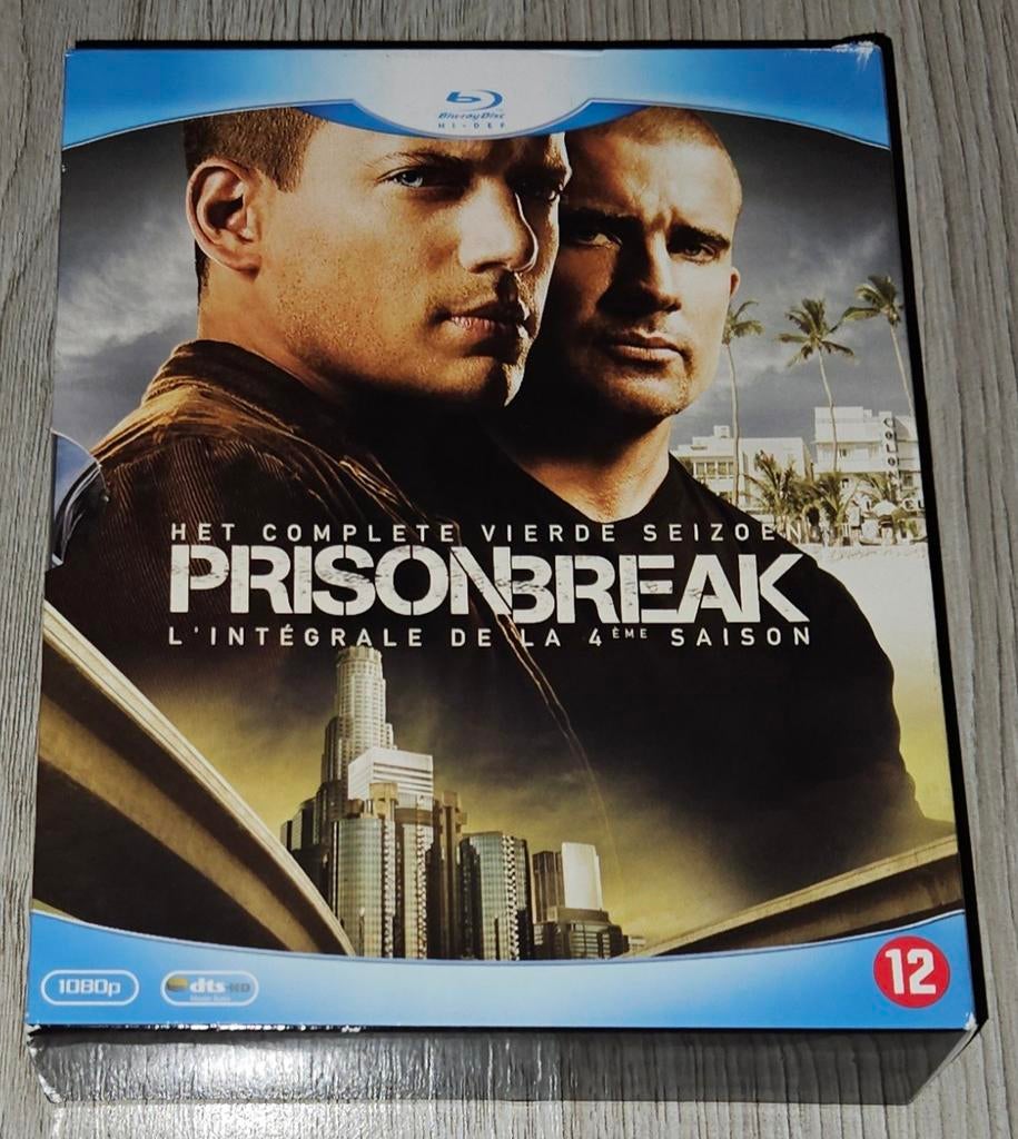 Prison Break - Het Complete Vierde Seizoen (Blu-ray), Cd's en Dvd's, Blu-ray, Zo goed als nieuw, Tv en Series, Boxset, Ophalen of Verzenden