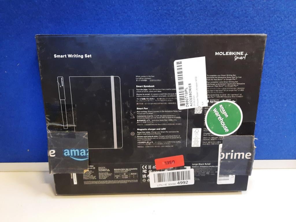 Moleskine Smart Writing Set with Smartpen and Ruled Black No, Computers en Software, Tekentablets, Ophalen of Verzenden, Zo goed als nieuw
