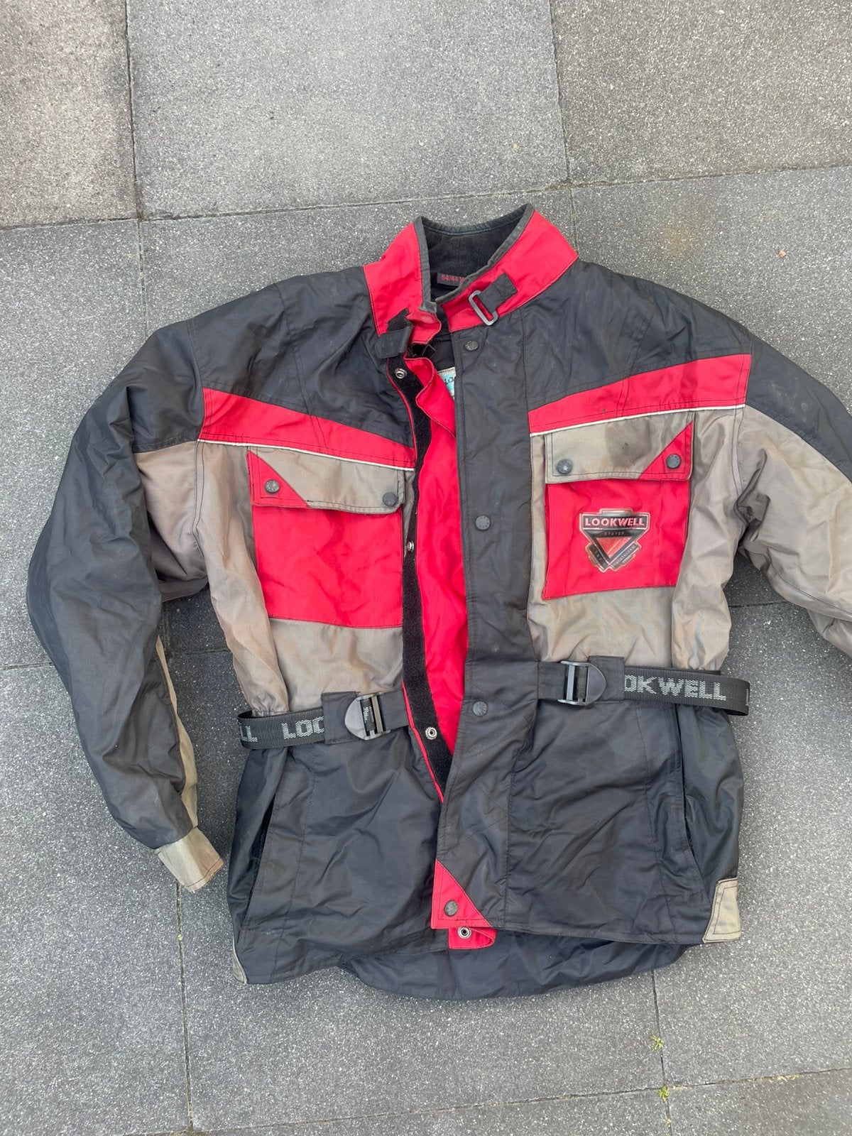 Heren motorjas mt 54/XL, Ophalen of Verzenden, Tweedehands, Heren, Jas | textiel