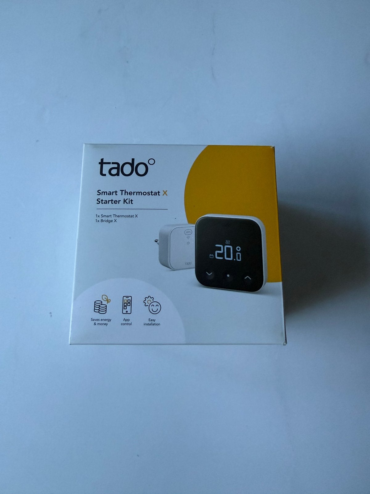 Tado Slimme Thermostaat X - Starterskit, Ophalen of Verzenden, Slimme thermostaat, Zo goed als nieuw