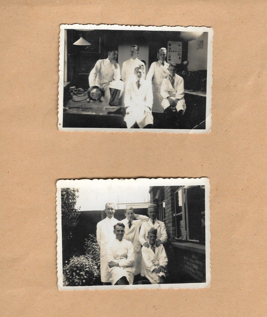 2 foto's leeuwarden 18 juni 1938  ( Bleeker foto  optiek ), Gebruikt, Foto, Ophalen of Verzenden, Voor 1940
