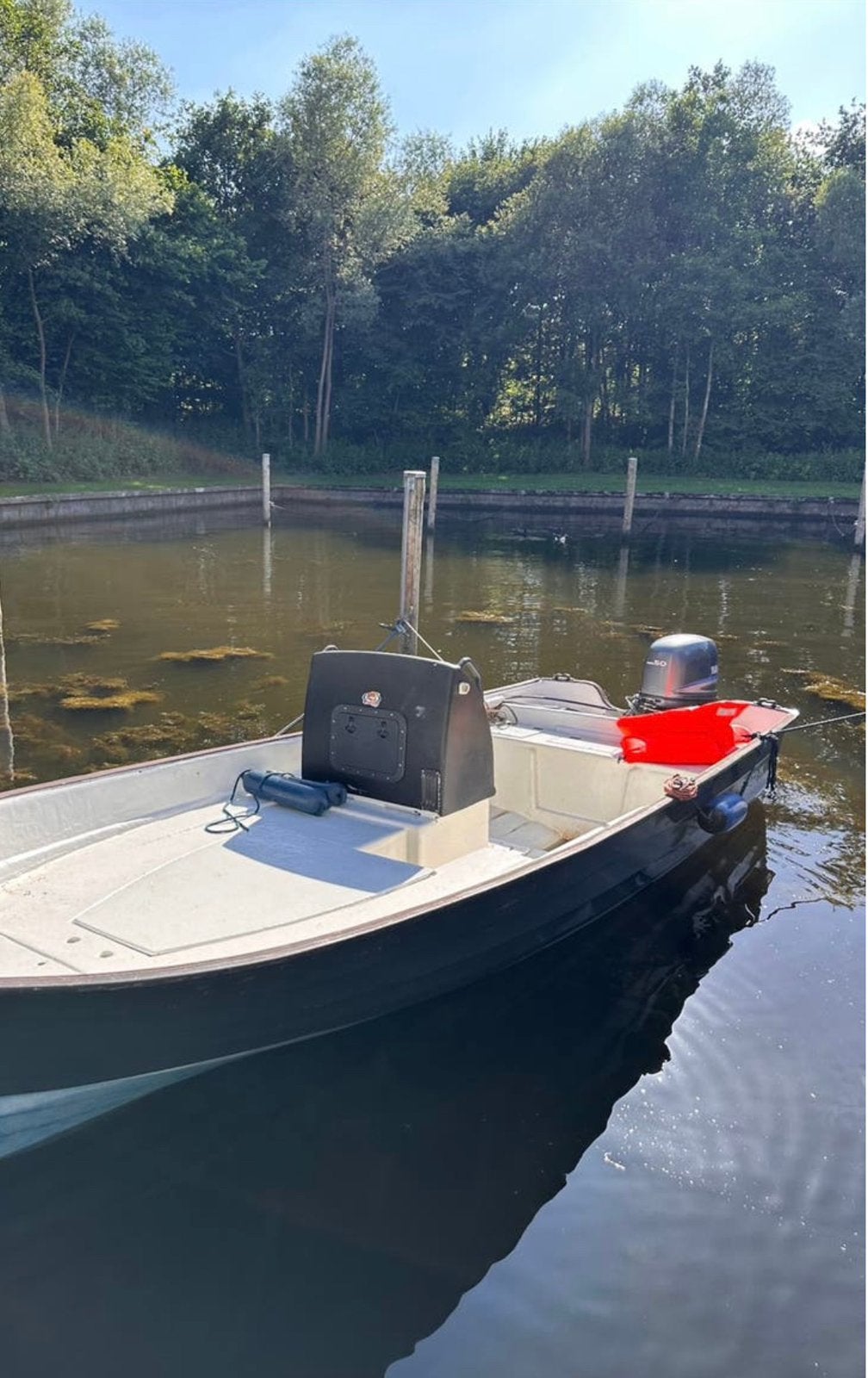 Rana 17 consoleboot met 50pk 4 takt en trailer, Watersport en Boten, Bootonderdelen, Zo goed als nieuw, Overige typen, Motorboot