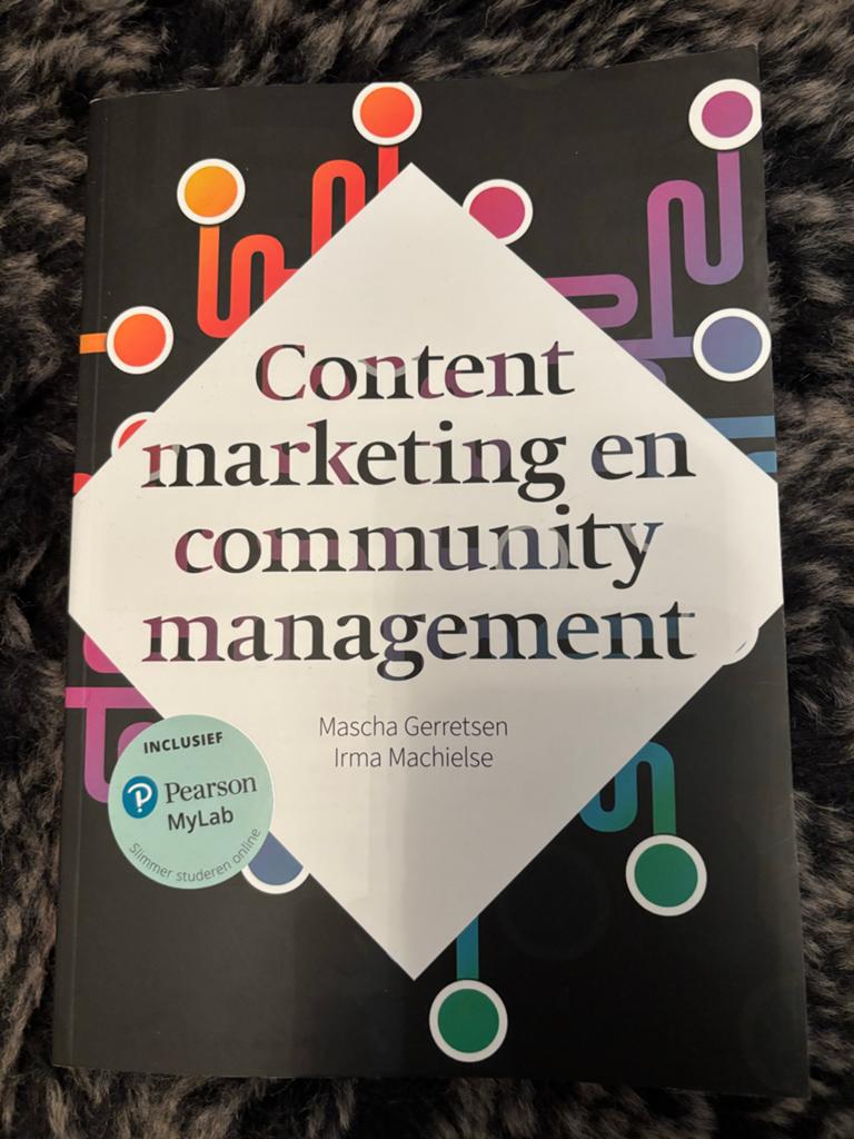 Content marketing en community management, Ophalen of Verzenden, Zo goed als nieuw, Management