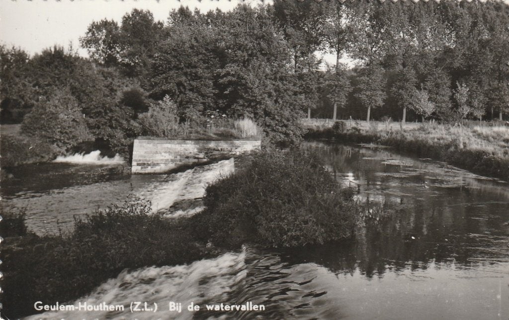 GEULEM HOUTHEM Bij de Watervallen, Verzenden, 1940 tot 1960, Ongelopen, Limburg