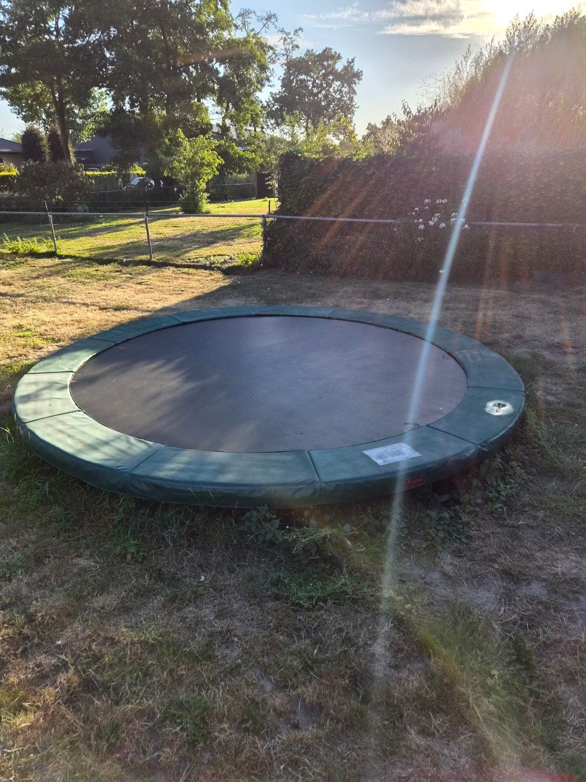 Nette trampoline 420cm doorsnede, Ophalen of Verzenden, Gebruikt