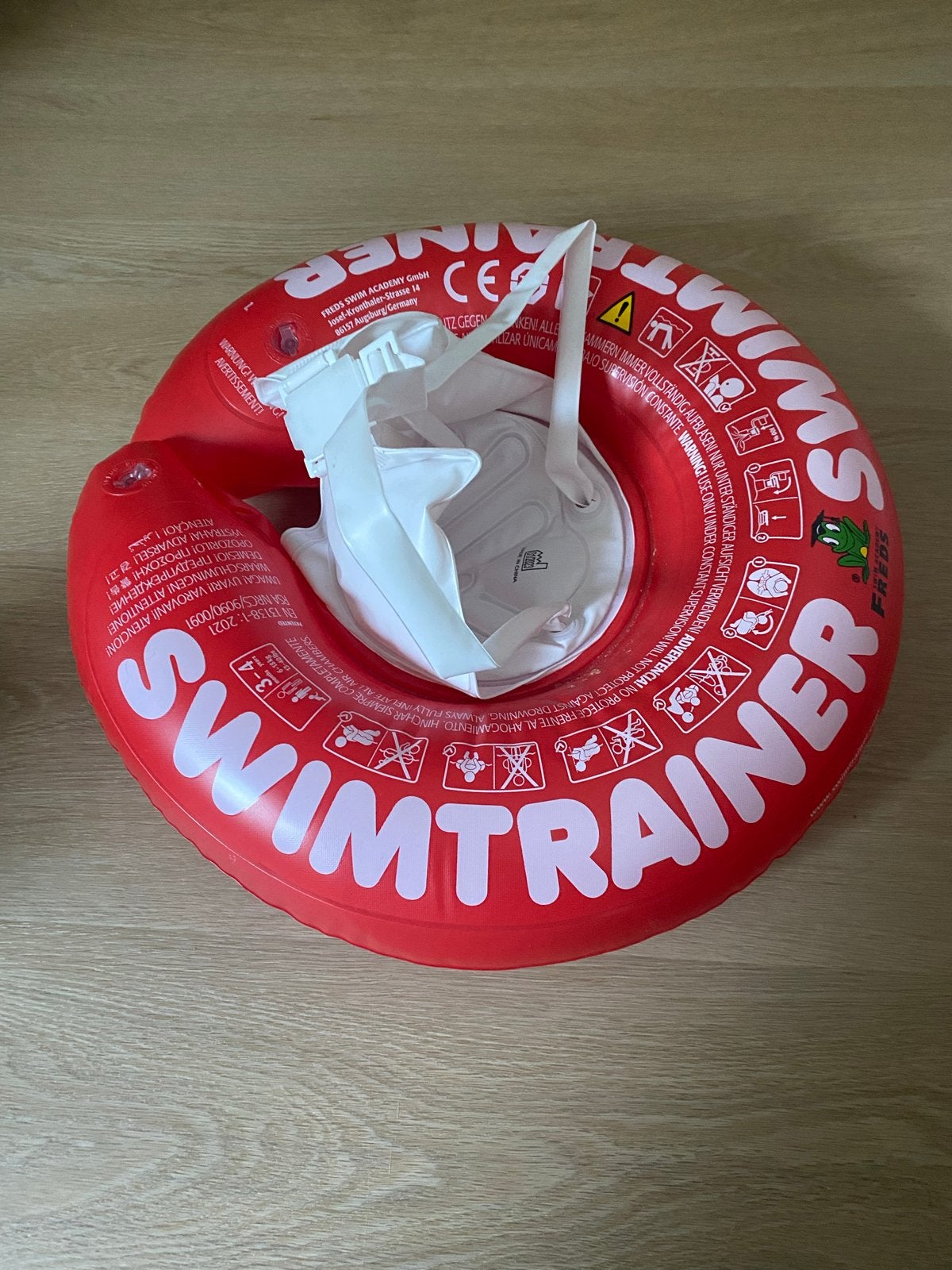 FRED'S SWIMTRAINER Classic Rood - Zwemtrainer voor Baby's, Ophalen of Verzenden, Zo goed als nieuw, Zwemtrainer, Swimtrainer