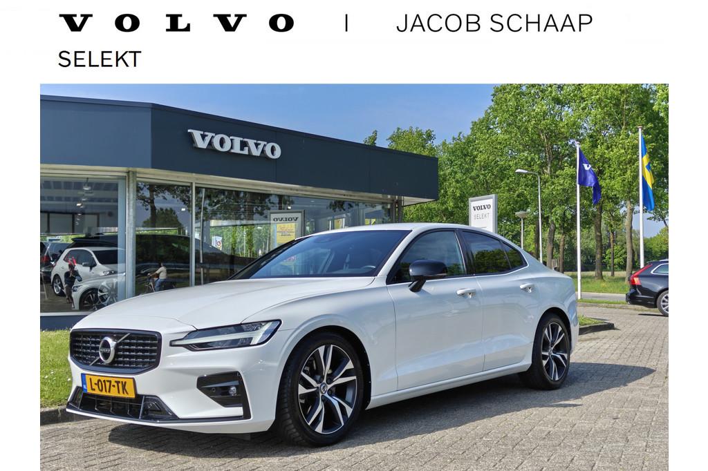 Volvo S60 B4 211PK R-Design | BLIS | Adapt. Cruise | Stoel/S, 4 cilinders, 1969 cc, Wit, Origineel Nederlands