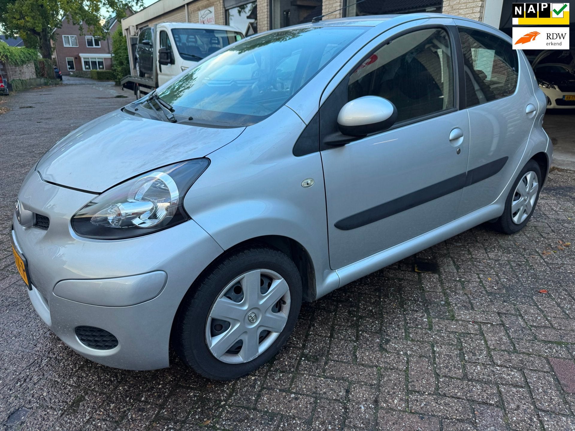 Toyota Aygo 1.0-12V ComfortAUTOMAATORG 42535 KM NAP,KLEINE B, Gebruikt, Elektrische ramen, 4 stoelen, 68 pk