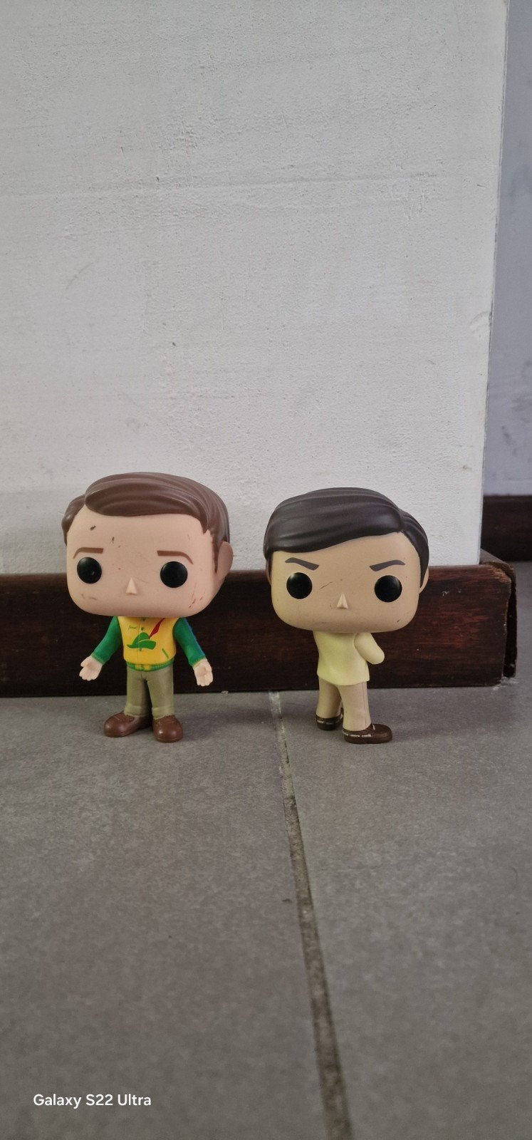 Funko Pop! Friends Joey Tribbiani & Chandler Bing, Ophalen of Verzenden, Gebruikt