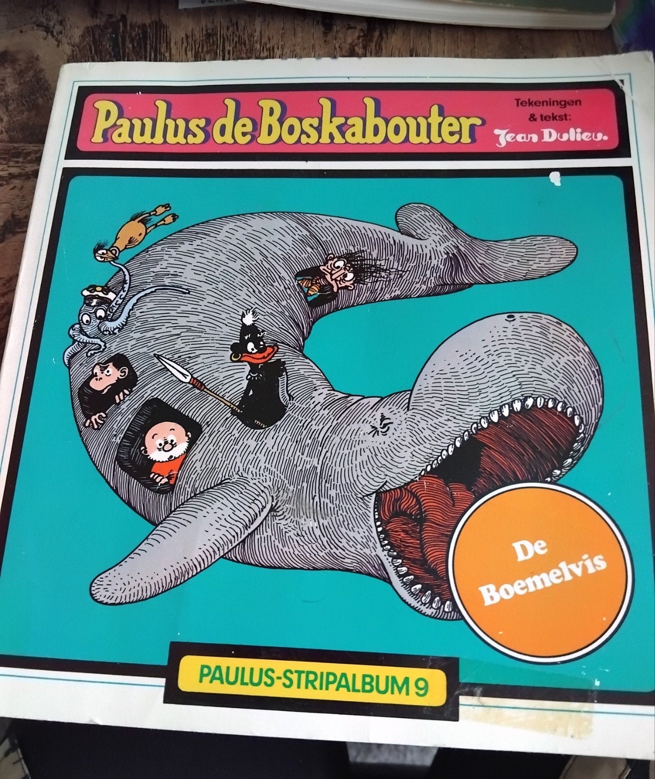 Paulus de Boskabouter - De Boemelvis (Stripalbum 9), Eén stripboek, Ophalen of Verzenden, Gelezen, Jean Dulieu