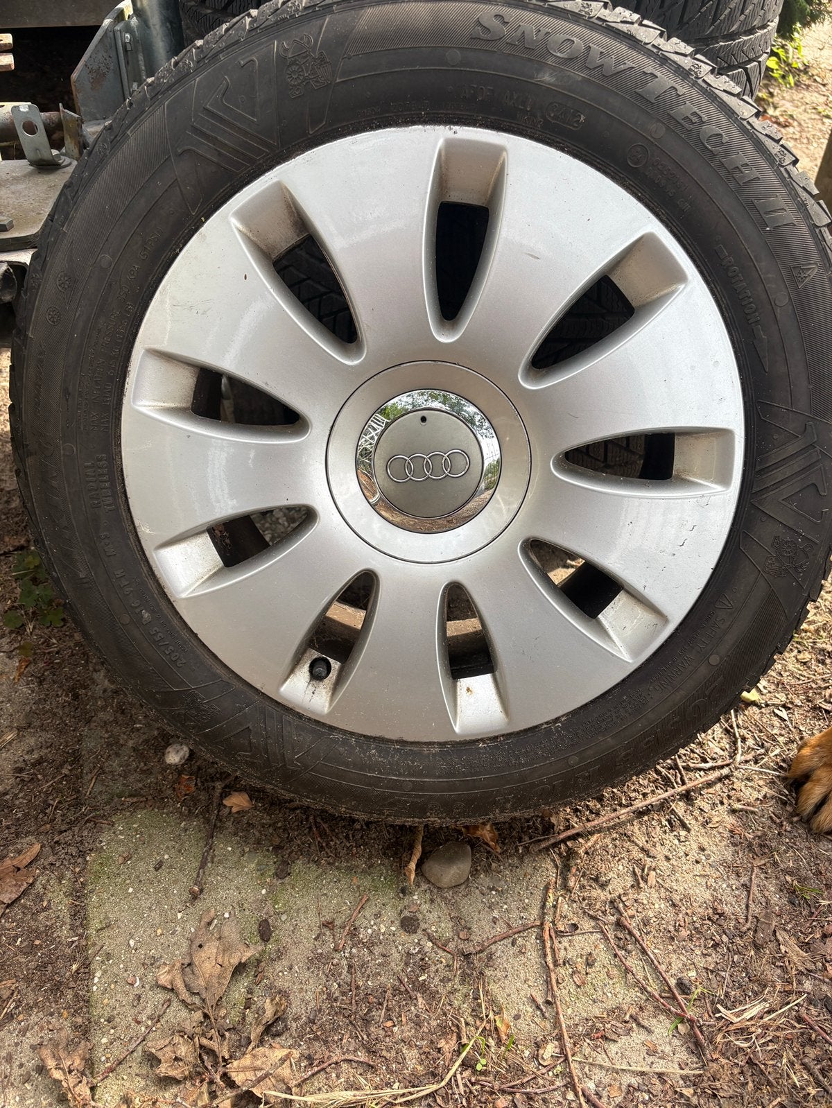 Winterband Viking ET35 II 205/55 R16 Audi A6 (tot 2012, Auto-onderdelen, Banden en Velgen, Gebruikt, 16 inch, Banden en Velgen