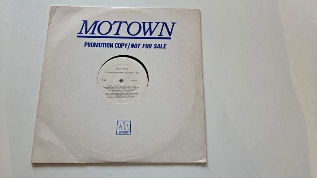 Rick James - Super Freak (Promo MaxiSingle Motown 1981), Originele persing, Verzenden, Gebruikt, R&B en Soul