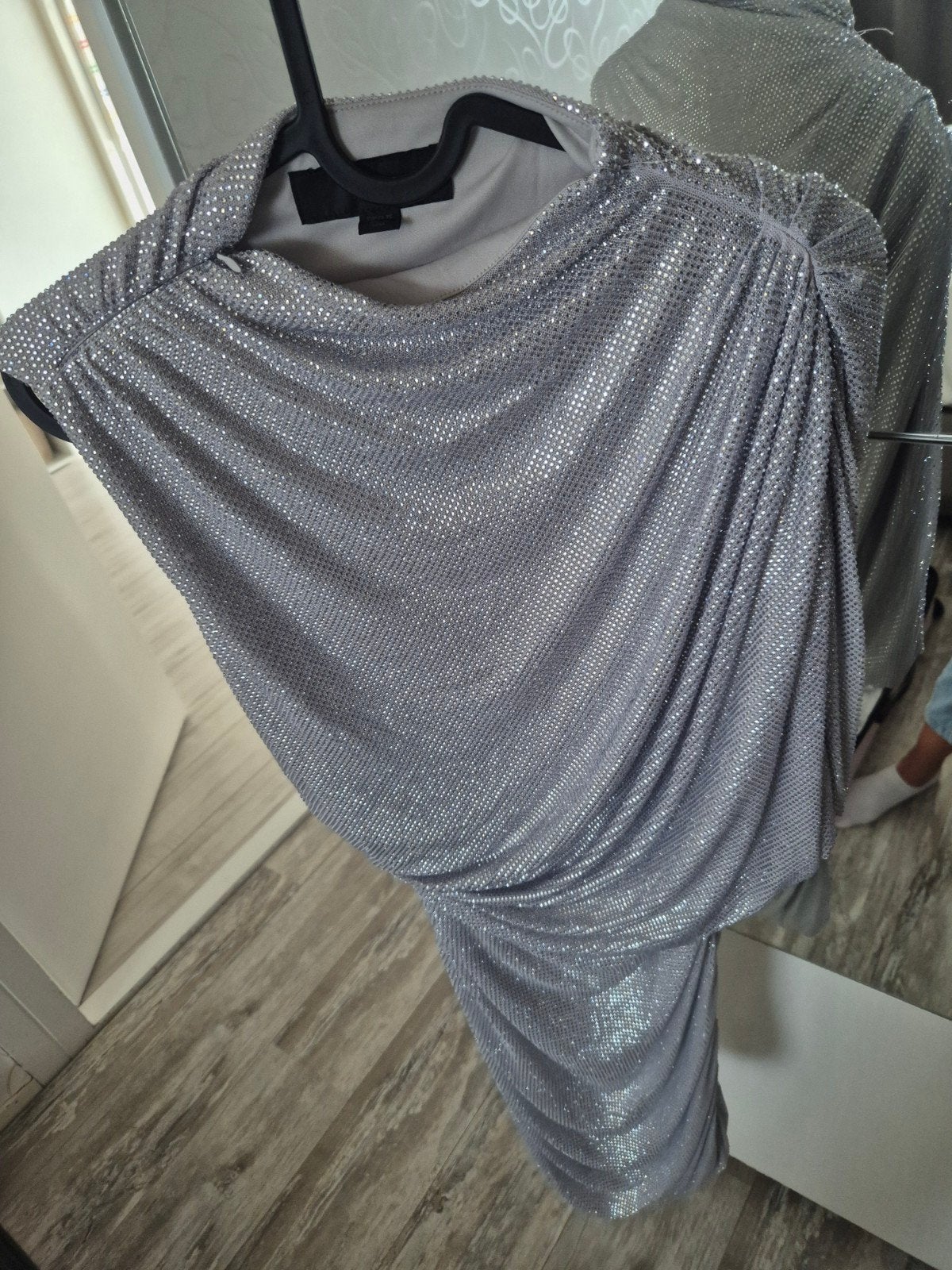 Zara zilver jurk xs nieuw, Kleding | Dames, Ophalen, Nieuw, Maat 34 (XS) of kleiner, Boven de knie