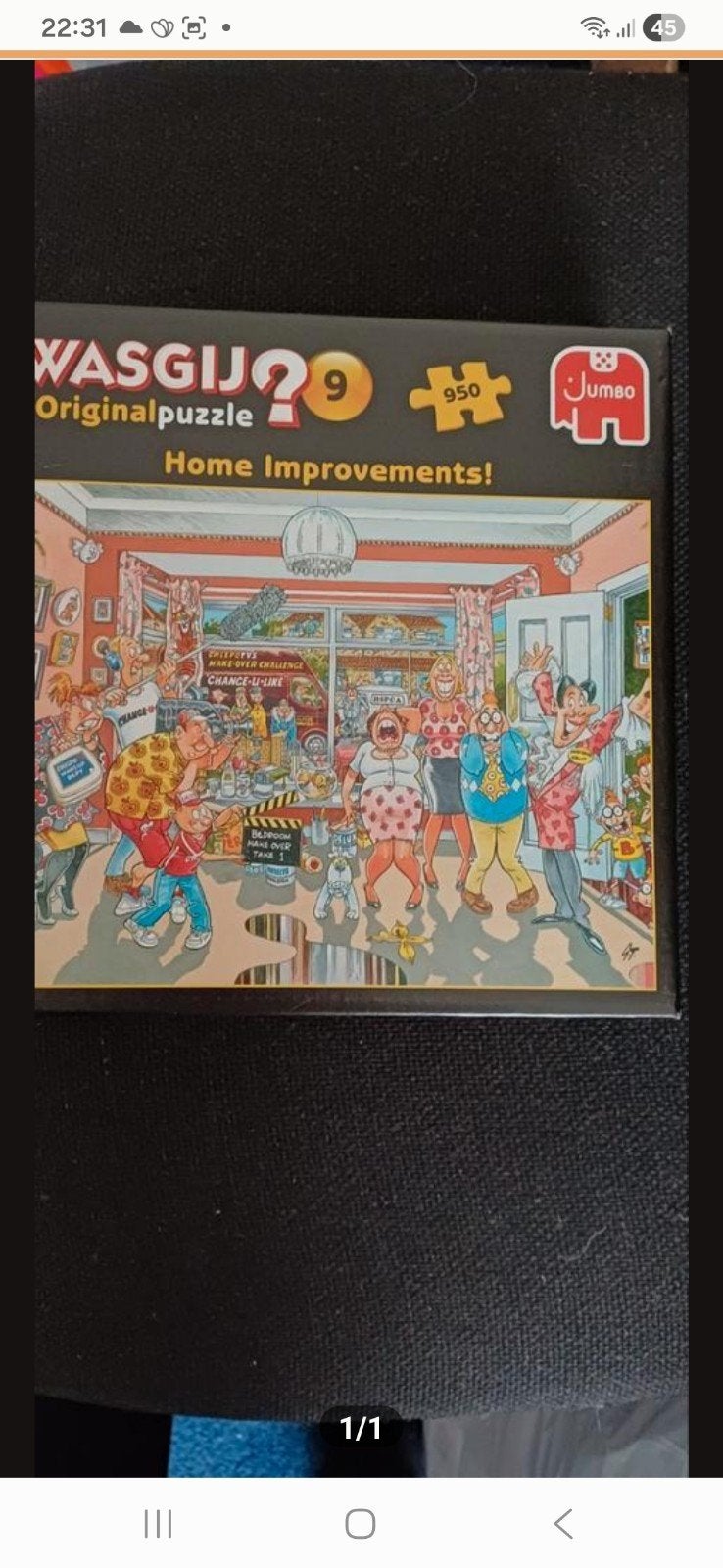 Wasgij Original 29: Home Improvements! - 950 stukjes, Ophalen of Verzenden, 500 t/m 1500 stukjes, Gebruikt, Legpuzzel