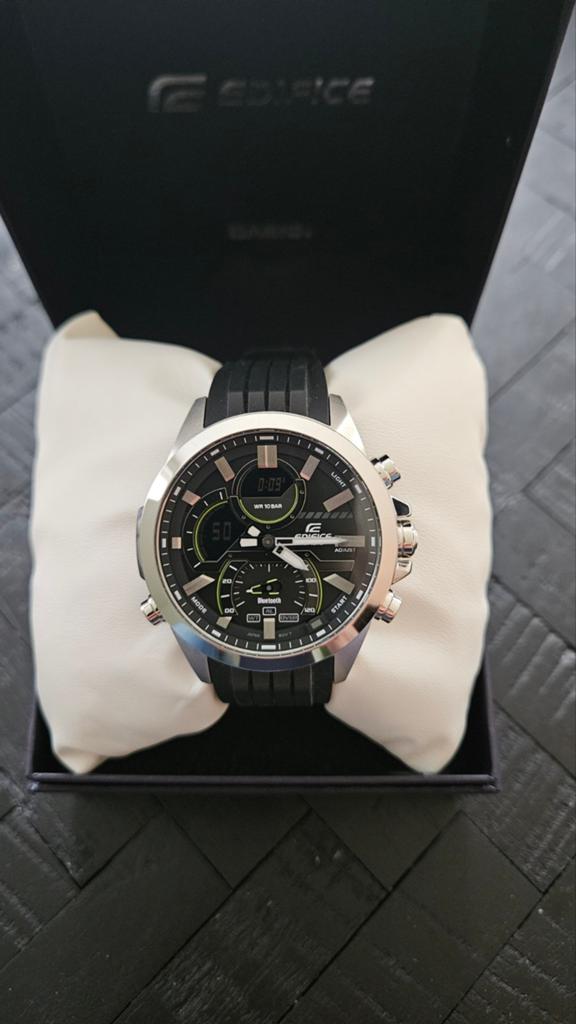 Casio Edifice Herenhorloge - Stijlvol en Functioneel, Casio, Staal, Polshorloge, Kunststof