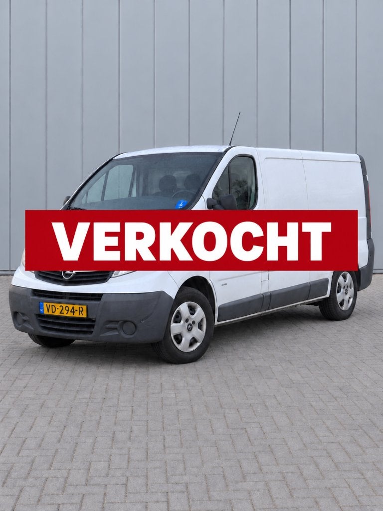 VERKOCHT Opel Vivaro 2.0 Cdti 84KW BV 2013, Auto's, 1995 cc, 4 cilinders, Particulier, Te koop