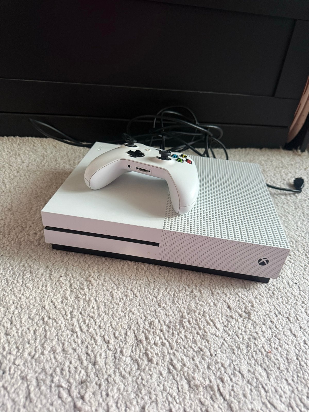 Xbox One S 1TB Console - Wit, Spelcomputers en Games, Ophalen, Gebruikt, Xbox One S, 1 TB