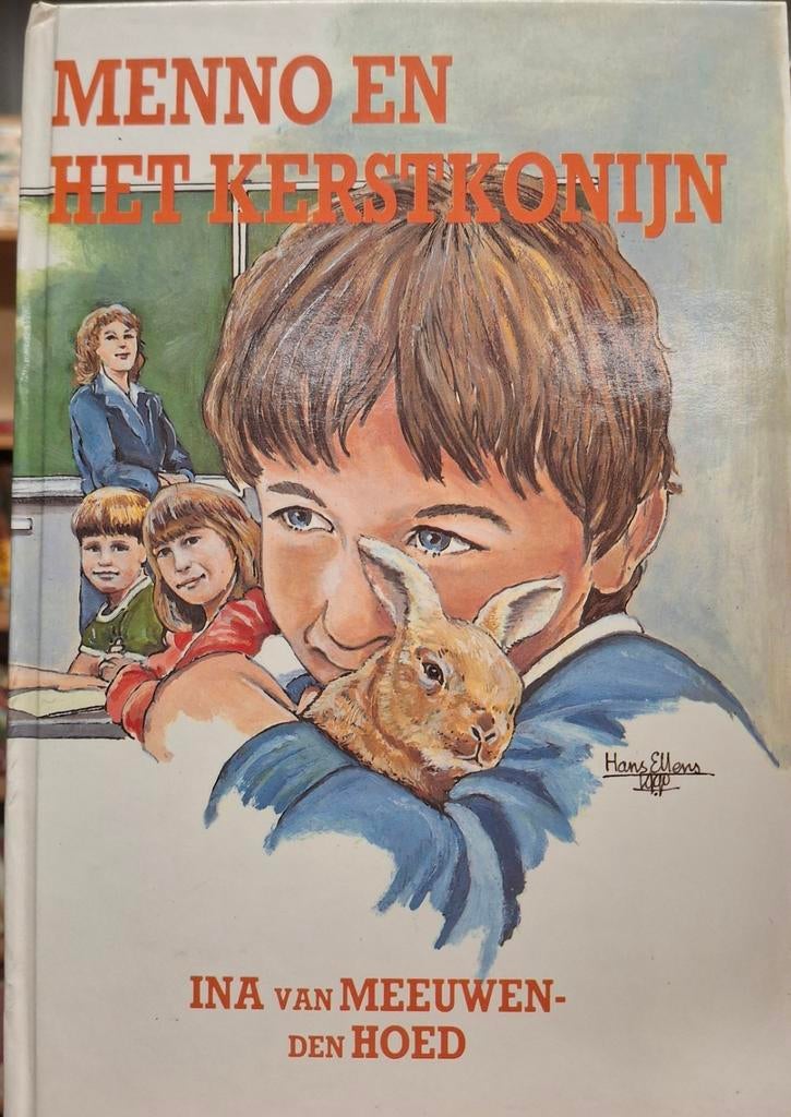Menno en het Kerstkonijn - Ina van Meeuwen-den Hoed, Ophalen of Verzenden, Gelezen, Ina van Meeuwen-den Hoed, Fictie algemeen