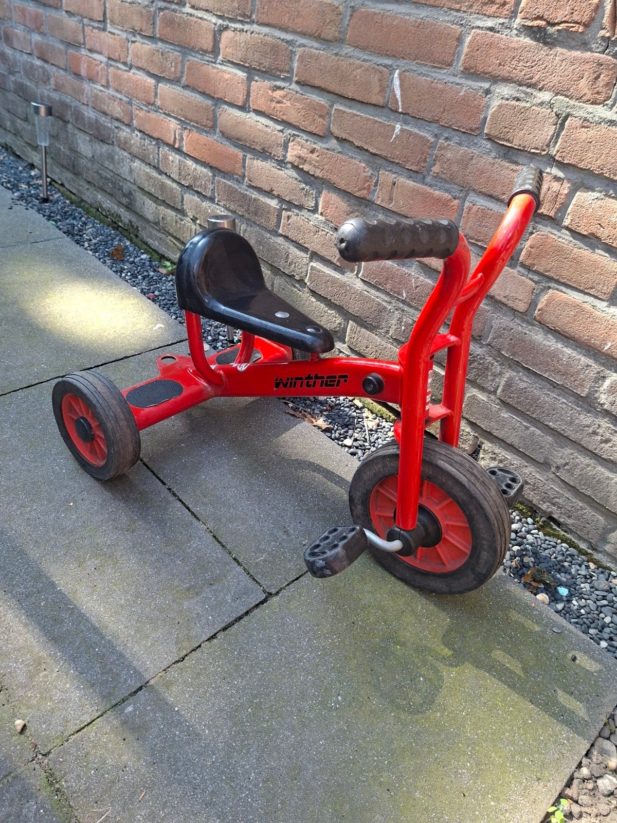 Robuuste Winther driewieler - Ideaal voor kinderdagverblijf, Ophalen, Gebruikt, Winther
