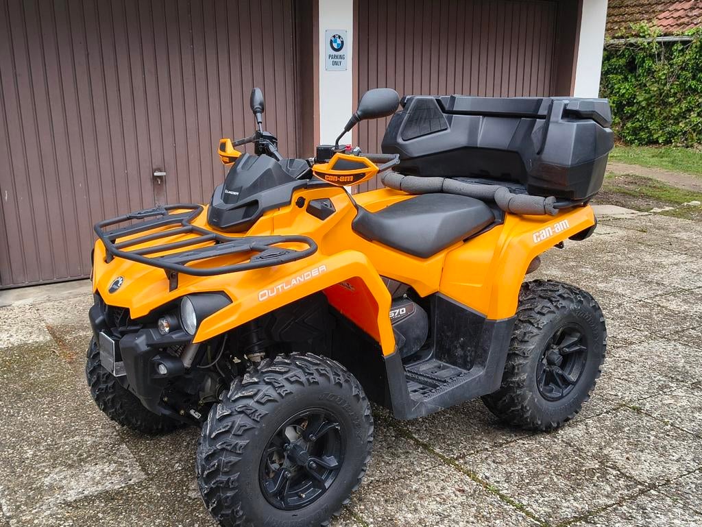Can Am Outlander 570/650ccm 4x4, 2 cilinders, Meer dan 35 kW, 650 cc