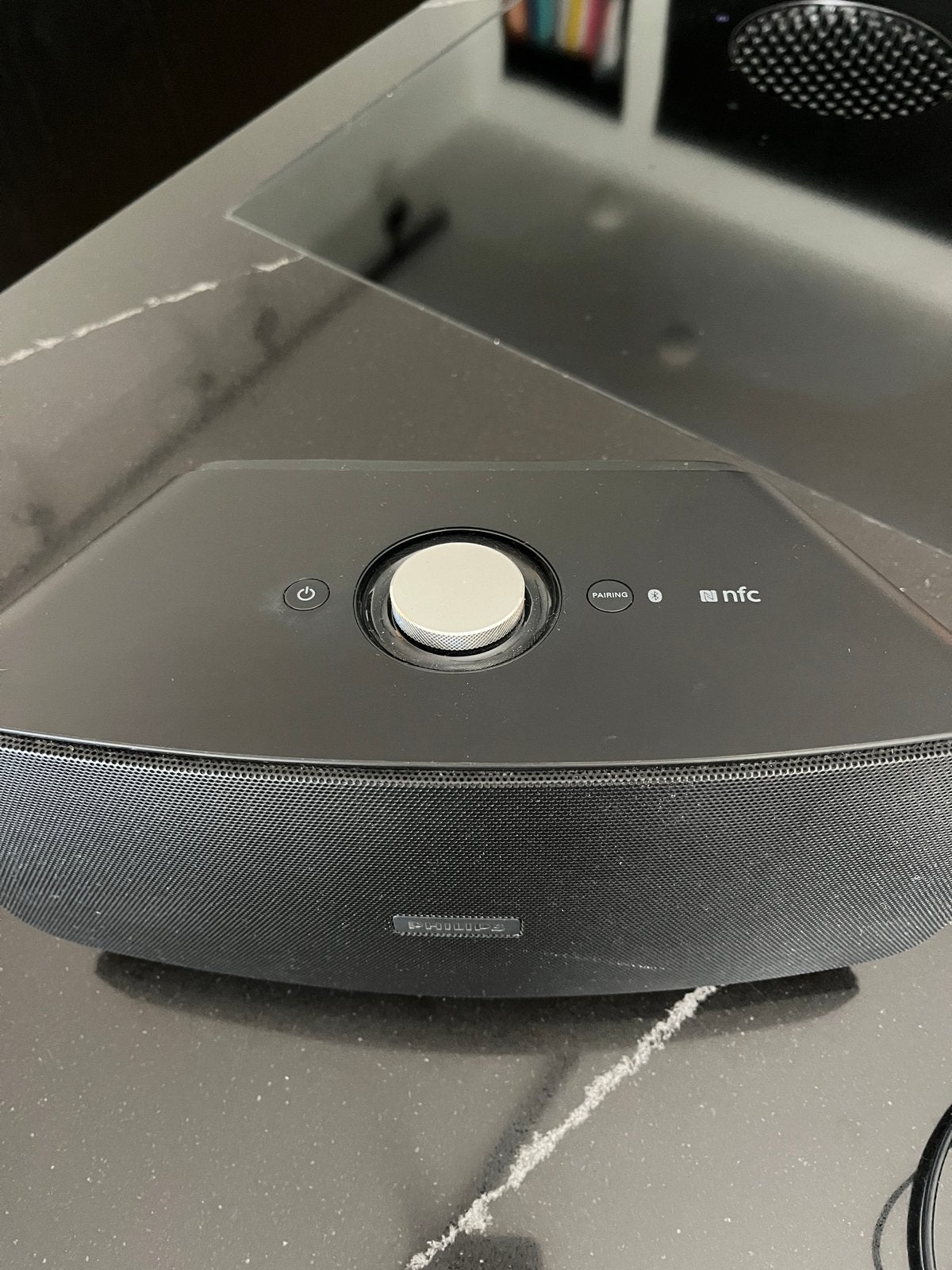 Philips muziekbox Speaker met Bluetooth en NFC, Audio, Tv en Foto, Luidsprekers, Ophalen, Philips, Zo goed als nieuw, Draagbare speaker