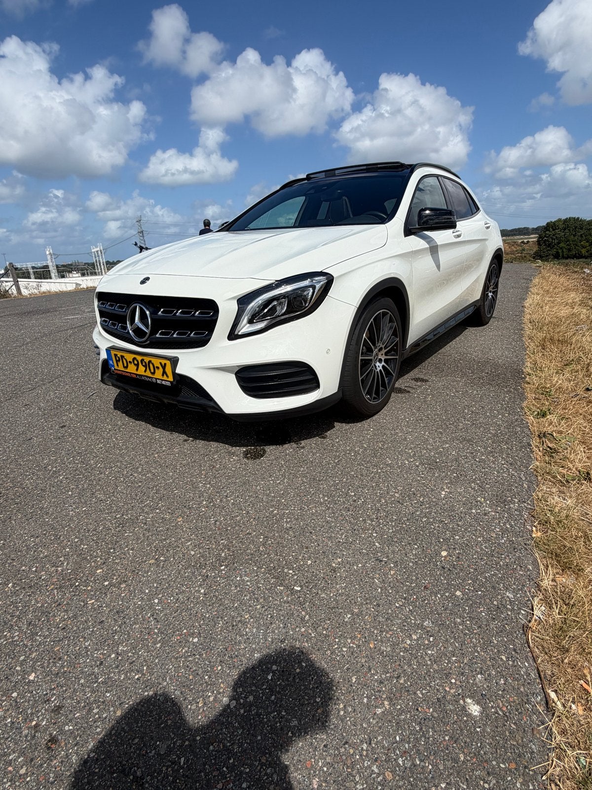 Mercedes-Benz GLA Gla180 1.6 90KW Aut7 2017 Wit, Zwart, 4 cilinders, 715 kg, 1200 kg