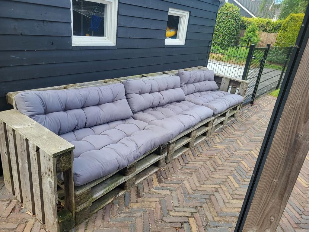 Palletbank, Ophalen of Verzenden, Gebruikt, Hout