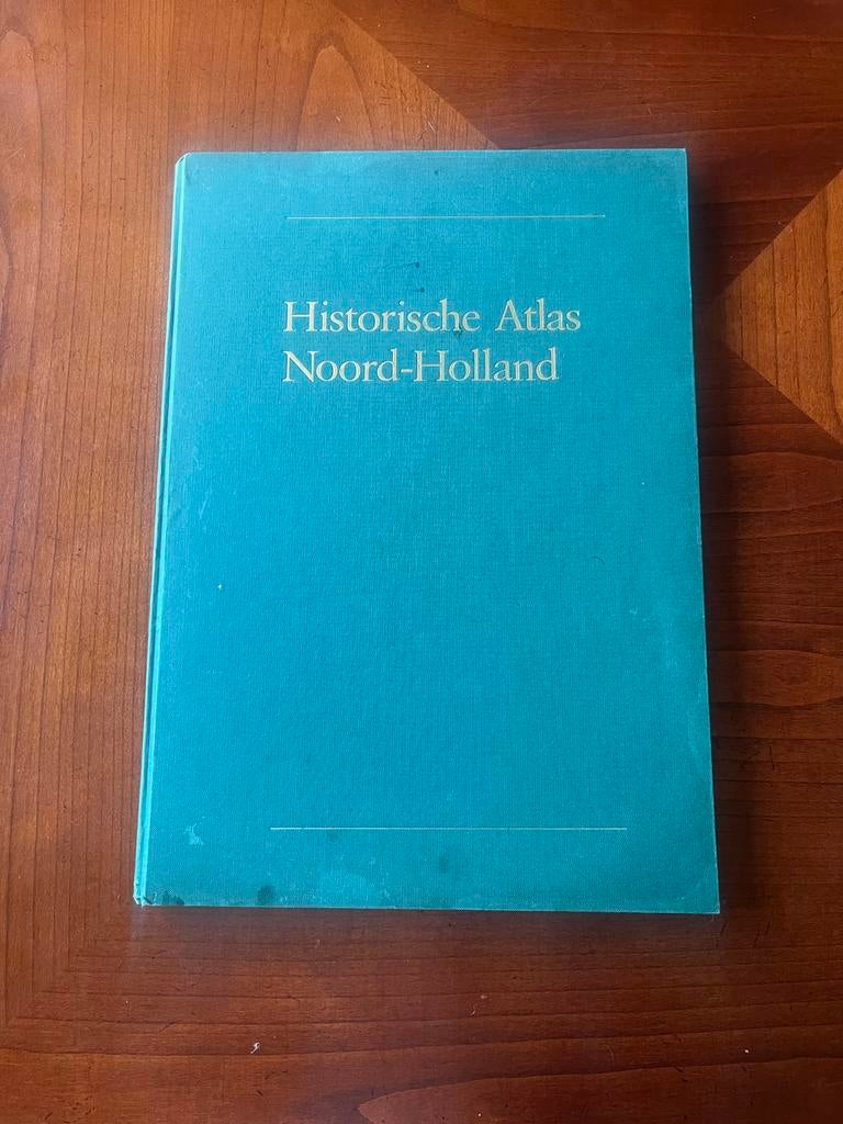 Historische Atlas Noord-Holland - Robas Producties 1989, Boeken, Gelezen, Overige atlassen, Ophalen of Verzenden, 1800 tot 2000