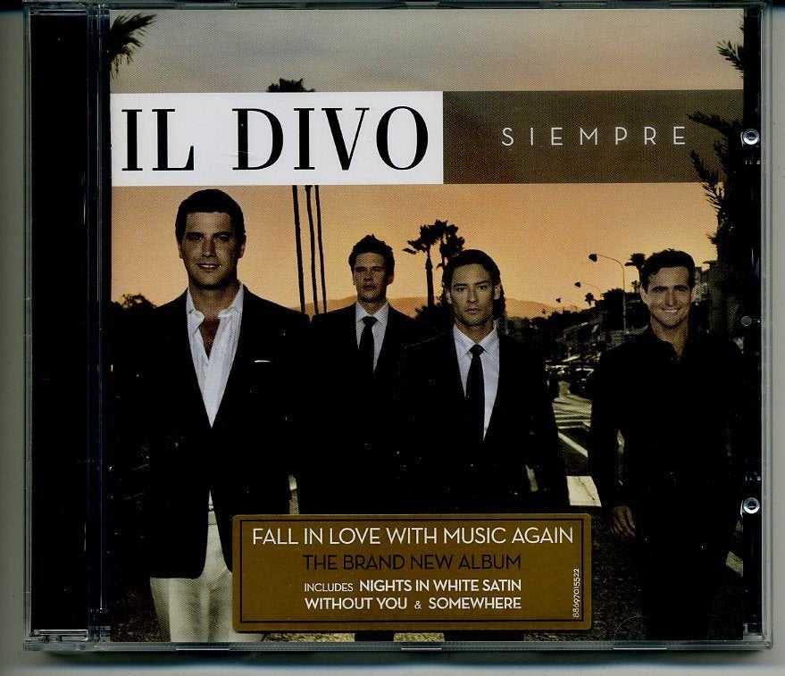 Il Divo Siempre 11 nrs cd 2006 ZGAN, Cd's en Dvd's, Cd's | Pop, Zo goed als nieuw, Pop, Album, Inclusief doosje, Ophalen of Verzenden