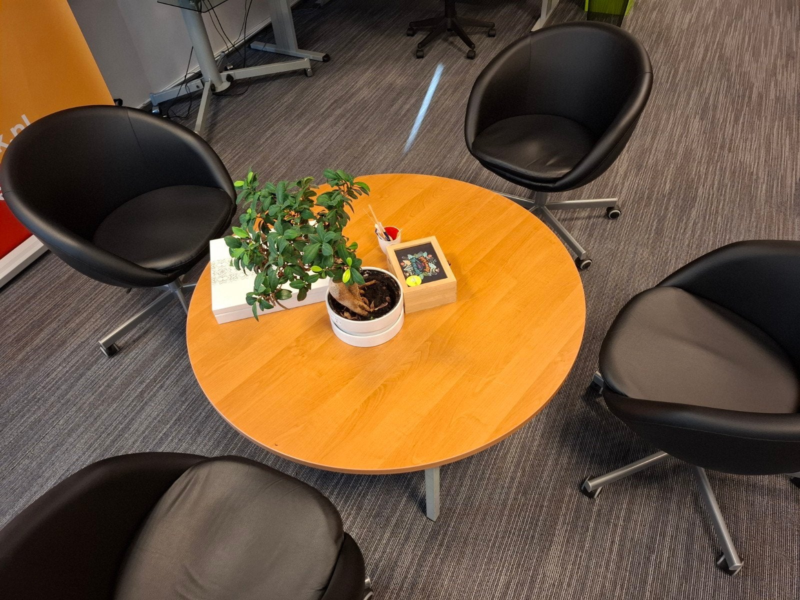 IKEA draaistoelen, Ophalen, Overige houtsoorten, Gebruikt, Rond
