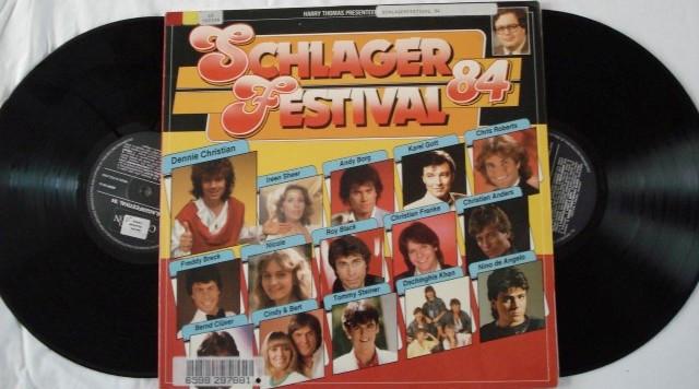 Harry Thomas presenteert Schlagerfestival '84, Cd's en Dvd's, Vinyl | Overige Vinyl, Gatefold hoes, Ophalen of Verzenden, Gebruikt
