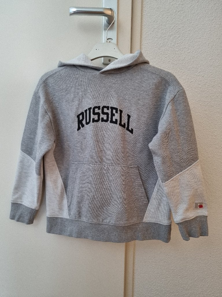 Trui / hoodie jongens / meisjes -- maat 128 / 134 -- Zara, Gebruikt, Jongen of Meisje, Trui of Vest, Zara / Russell Athletic