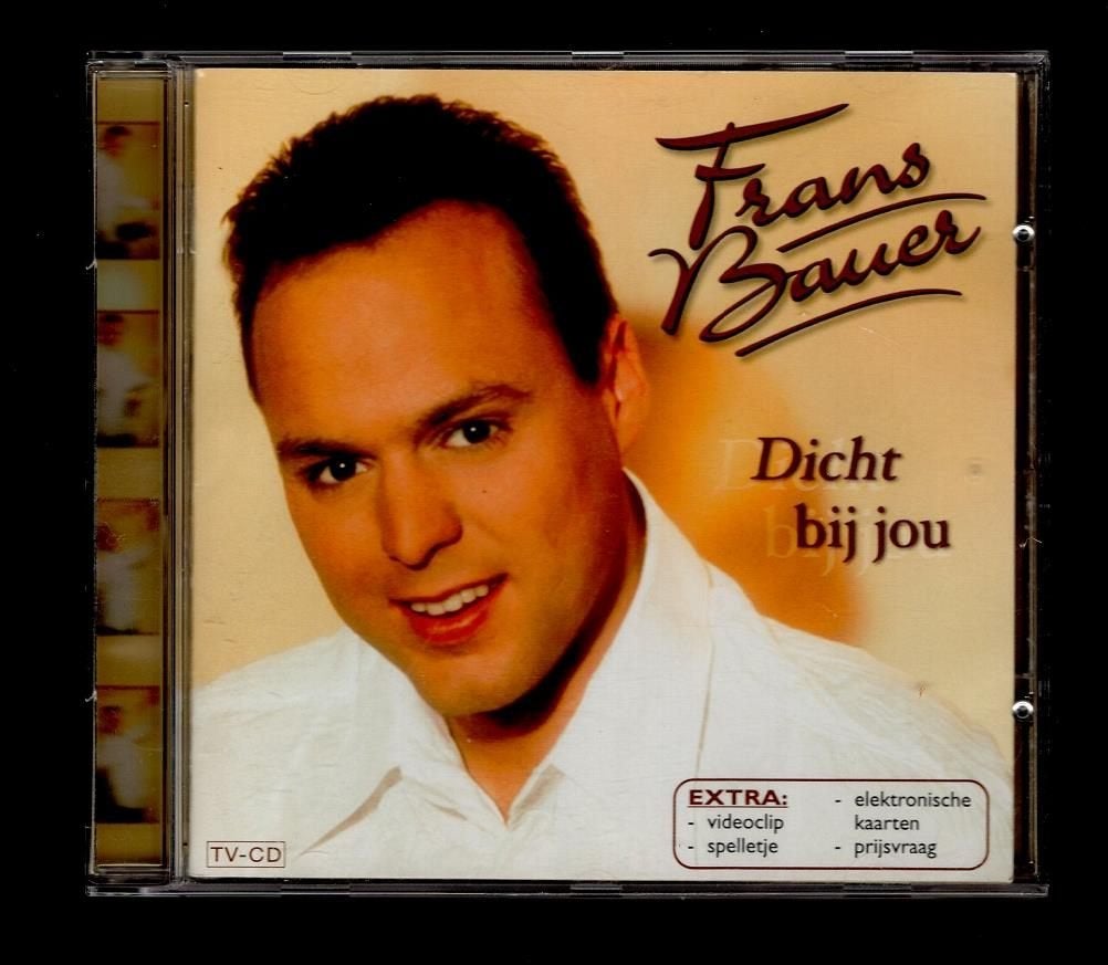 CD - Frans Bauer - Dicht bij jou, Ophalen, Zo goed als nieuw, Levenslied of Smartlap