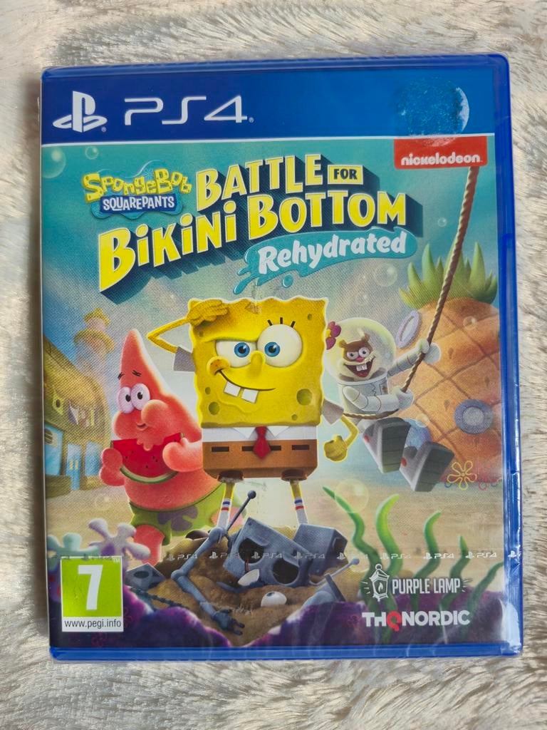 (376)SpongeBob SquarePants:Battle for BikiniBottomRehydrated, Verzenden, 1 speler, Nieuw, Platform