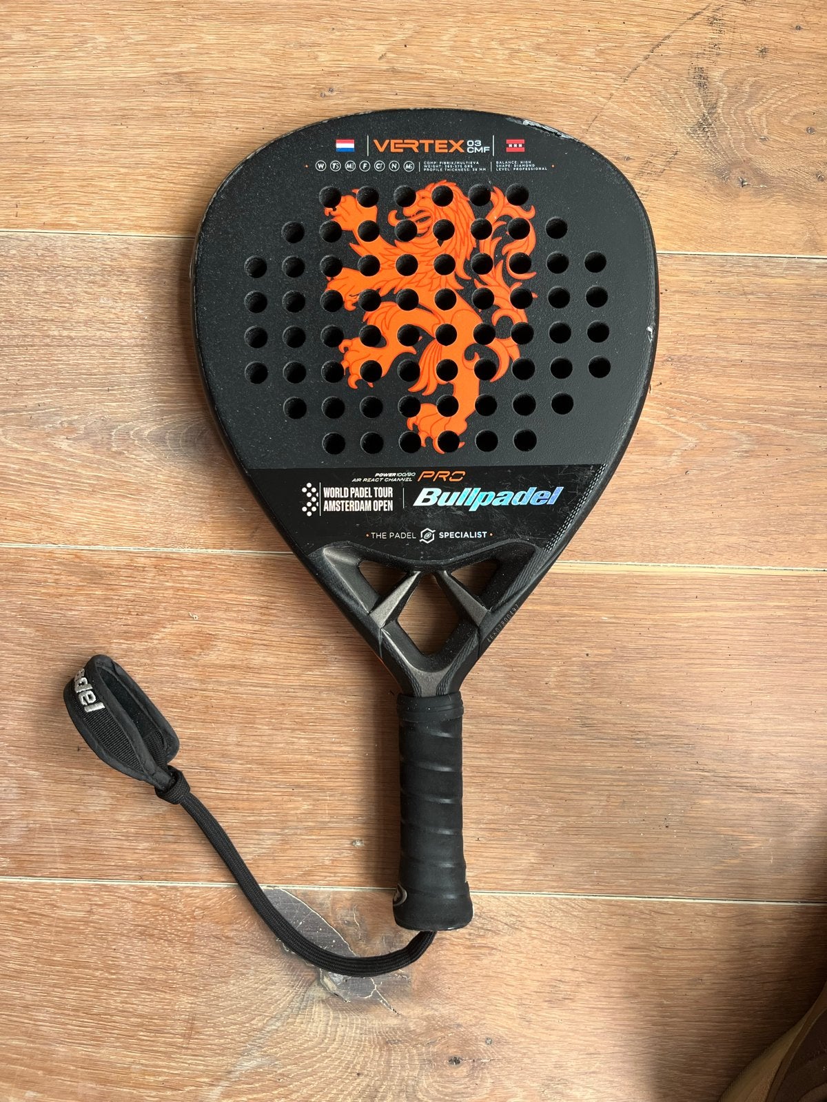 Bullpadel Vertex 03 CMF Padelracket - Zo goed als nieuw, Ophalen of Verzenden, Zo goed als nieuw, Padelracket