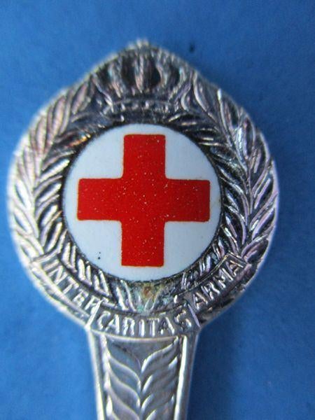 (A2920) Inter Caritas Arma (geen tekst achterop), Ophalen of Verzenden, Gebruikt, Overige materialen, Bestek