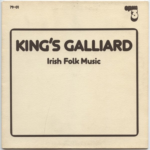 LP King's Galliard - Irish folk music, Ophalen, Gebruikt, Gatefold hoes, 12 inch