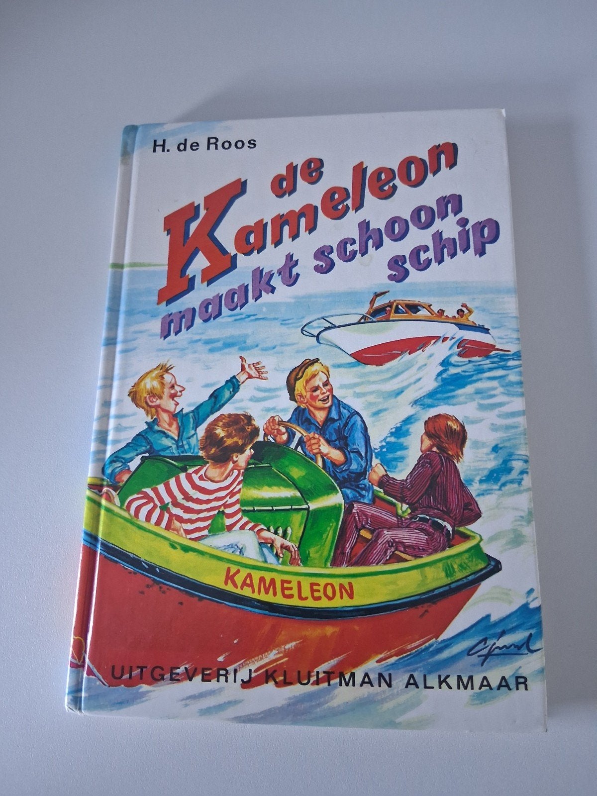 kameleon boek- de Kameleon maakt schoon schip, Ophalen of Verzenden, Gelezen