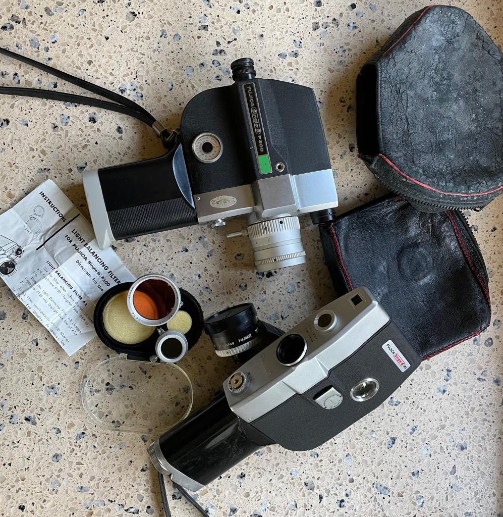 Fujica filmcamera's (2 stuks) en accessoires, Ophalen of Verzenden