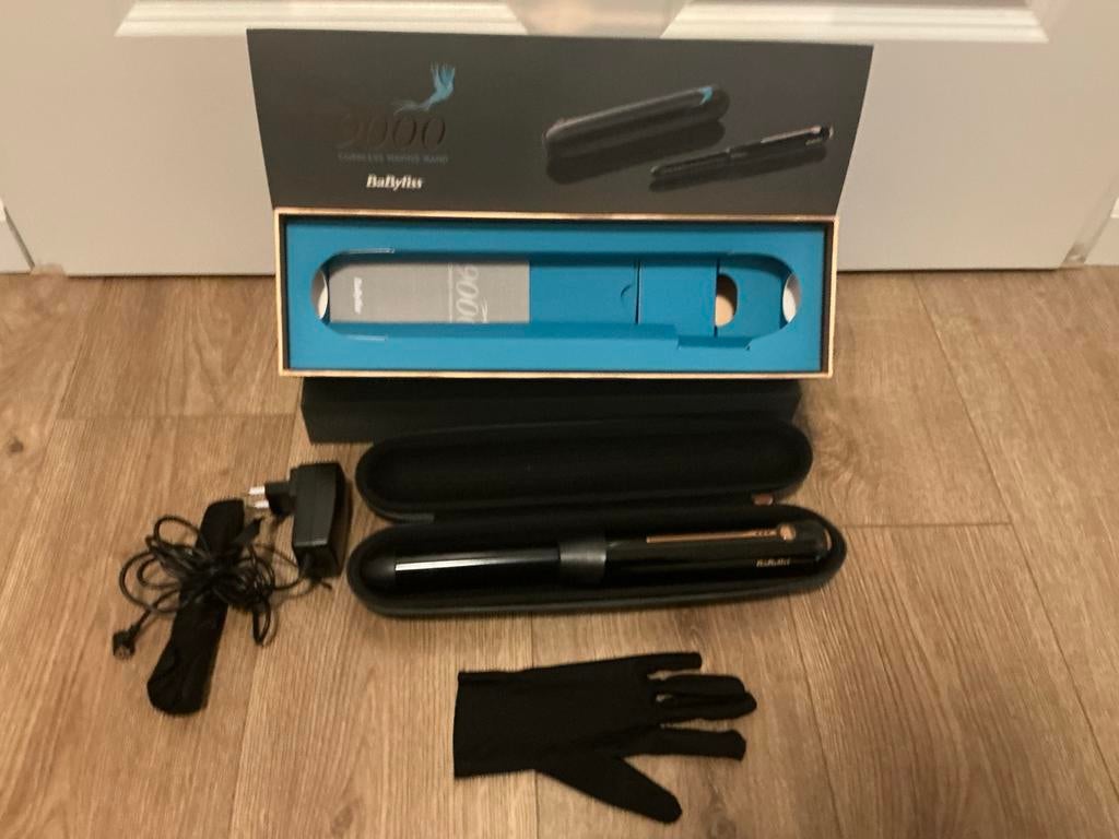 BaByliss 9000 Draadloze Krultang - NIEUW, Ophalen of Verzenden, Nieuw, Krultang of Stijltang