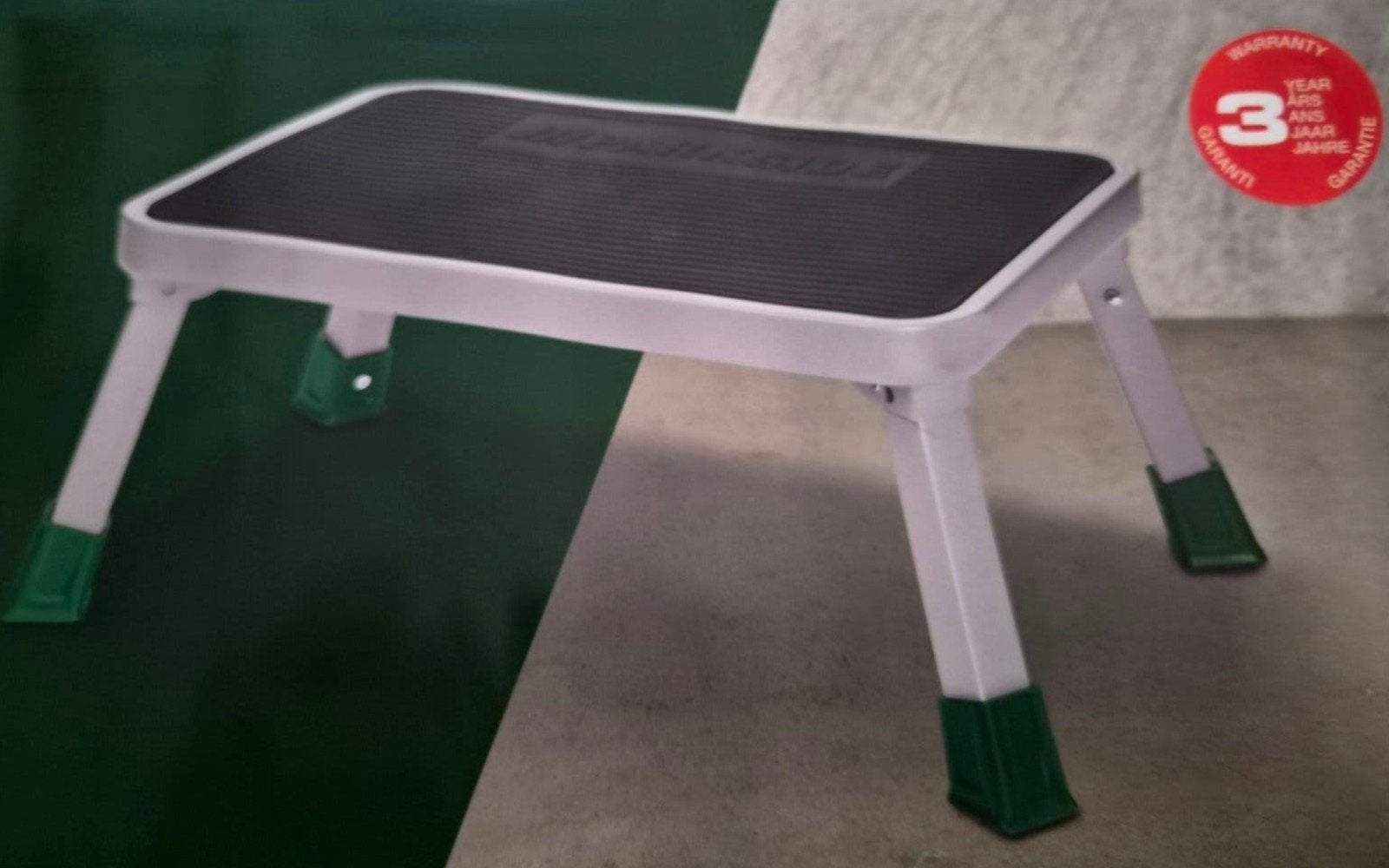 Opvouwbaar trapje met veiligheidsvergrendeling - 150kg max, Ophalen of Verzenden, Nieuw