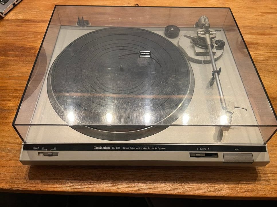 Technics SL-D21 Direct Drive Platenspeler – Origineel P34, Ophalen of Verzenden, Gebruikt, Platenspeler, Technics