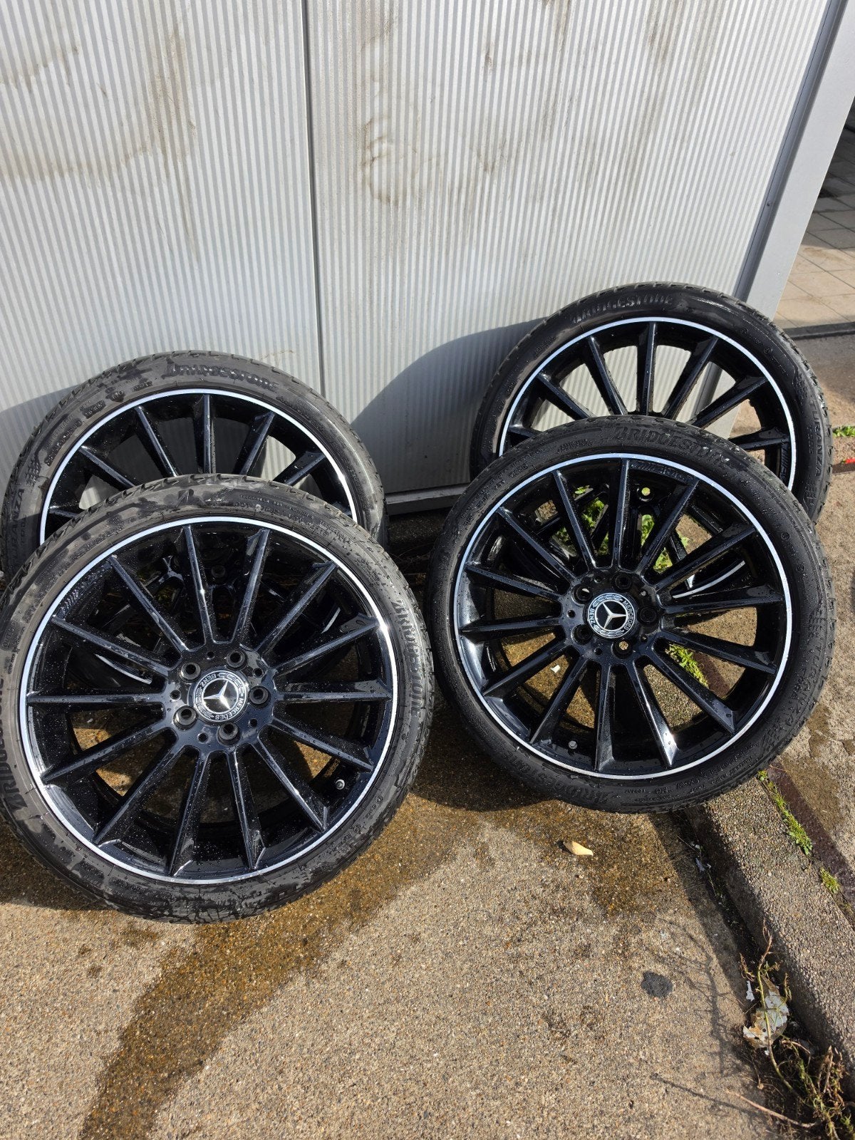 Mercedes A/CLA/B Klasse 19 inch zomer velgen W177 W118, 19 inch, Gebruikt, Banden en Velgen, Ophalen of Verzenden
