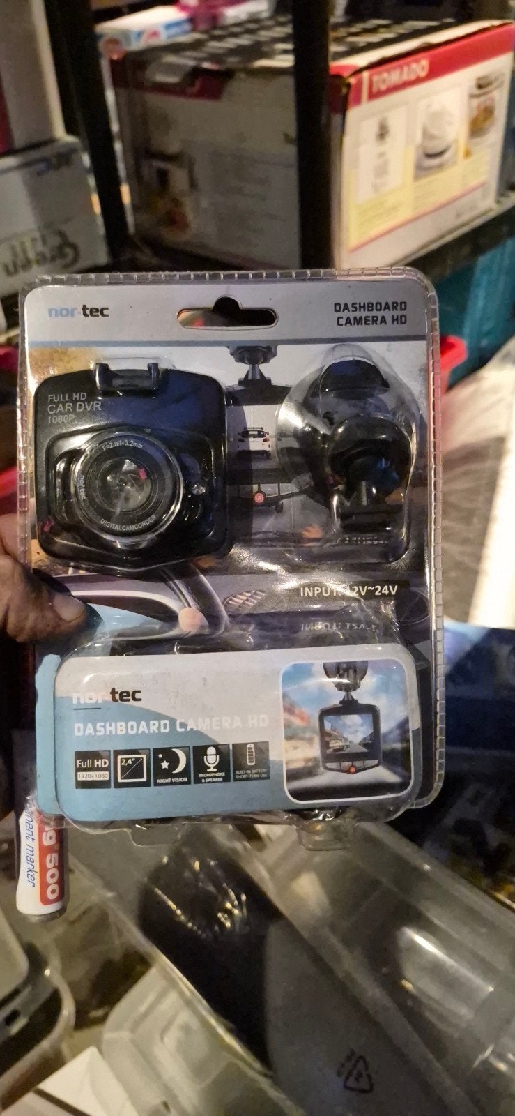 2x Nortec Full HD Dashboard Camera DVR 1080P, Ophalen of Verzenden, Nieuw