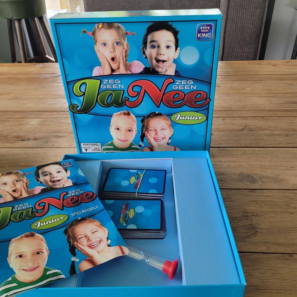 Partyspel Zeg geen Ja Zeg geen Nee Junior, Ophalen of Verzenden