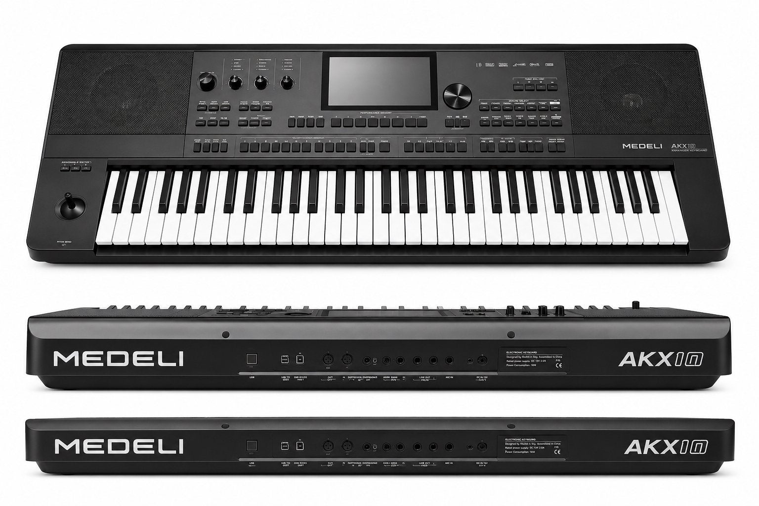 MedeliAKX10 Professional Arranger Keyboard–Zo goed als nieuw, Ophalen, Zo goed als nieuw, 61 toetsen, Overige merken